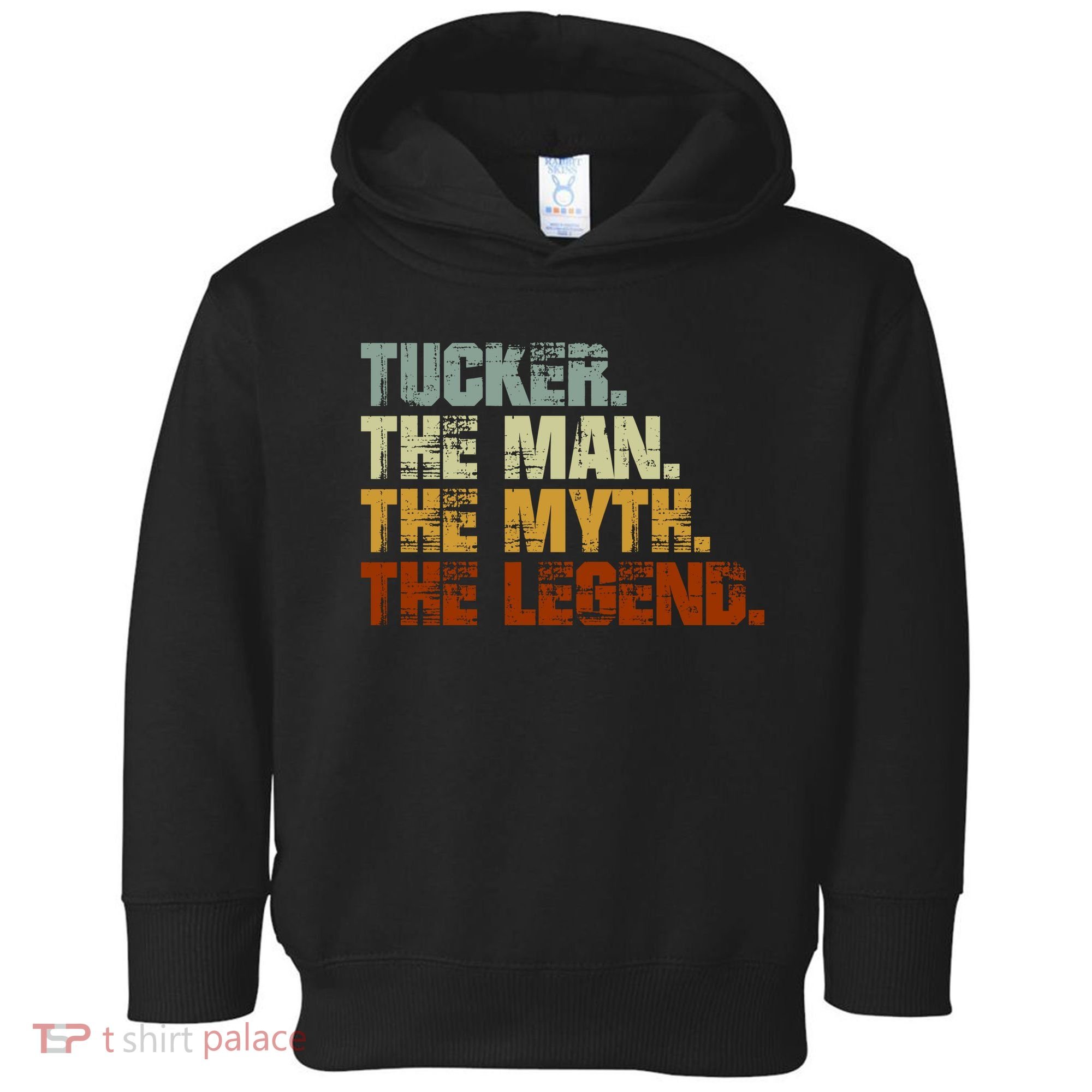 Tucker The Man The Myth The Legend Tucker Carlson 2 Toddler Hoodie