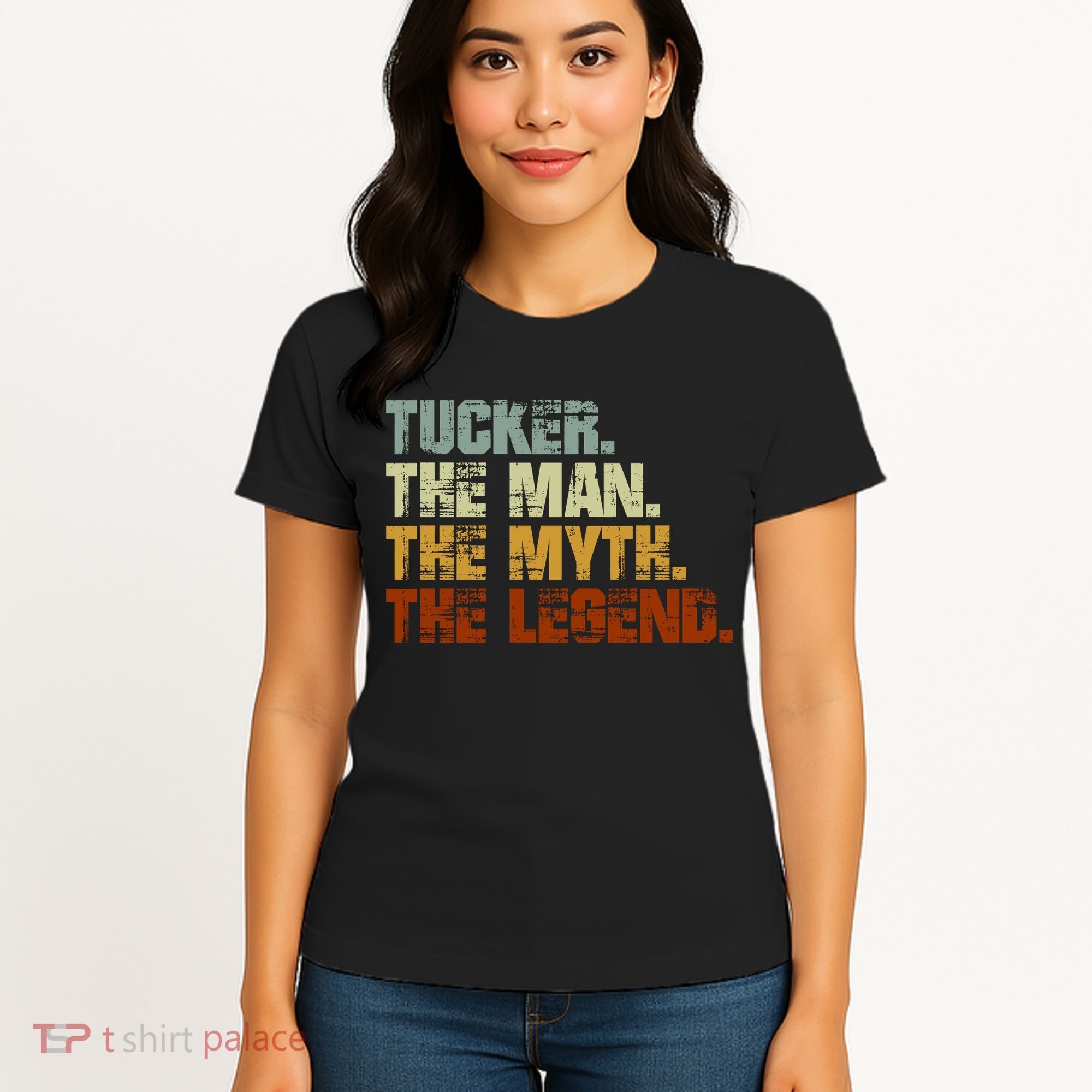 Tucker The Man The Myth The Legend Tucker Carlson 2 Women's T-Shirt