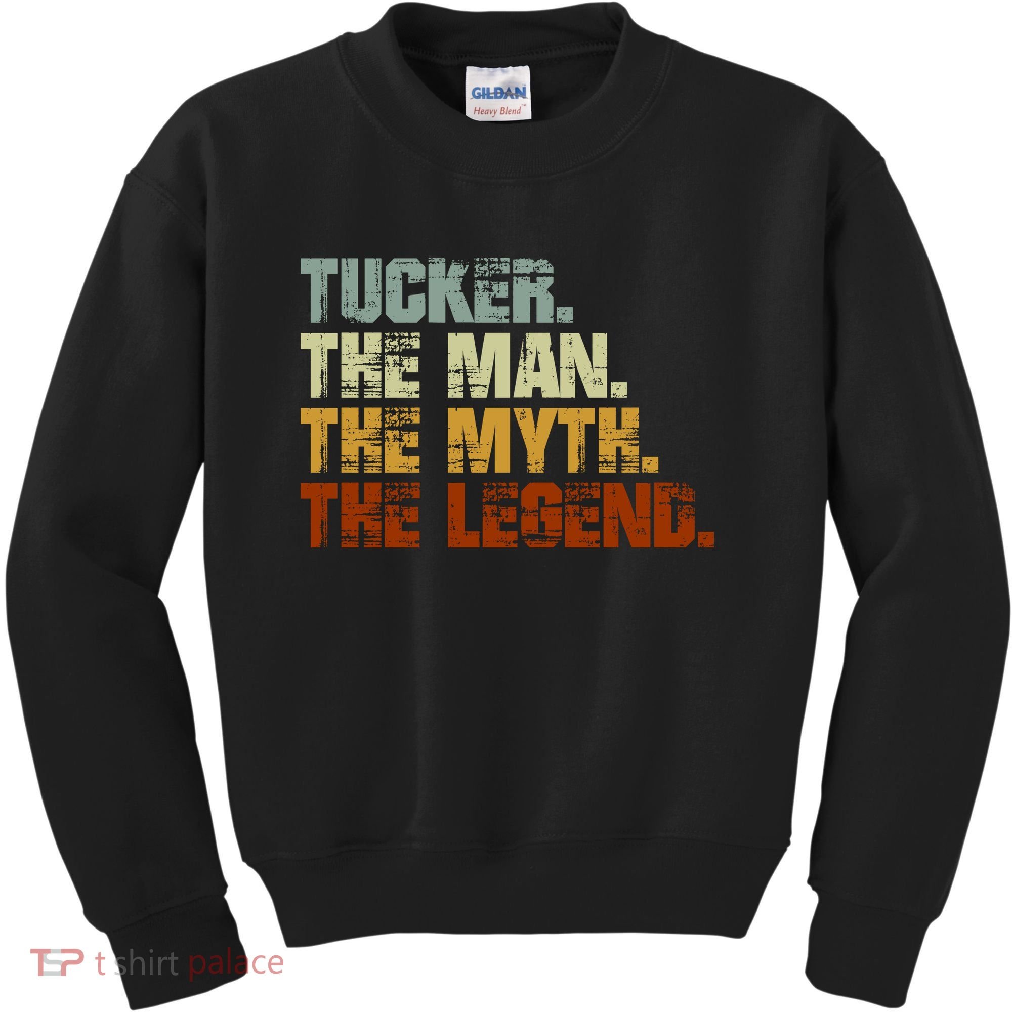 Tucker The Man The Myth The Legend Tucker Carlson 2 Kids Sweatshirt