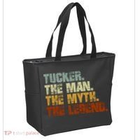 Tucker The Man The Myth The Legend Tucker Carlson 2 Tote Bag thumb 2
