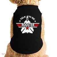 Talk To Me Rooster Funny 80s Talk To Me Rooster Doggie Tank thumb 0