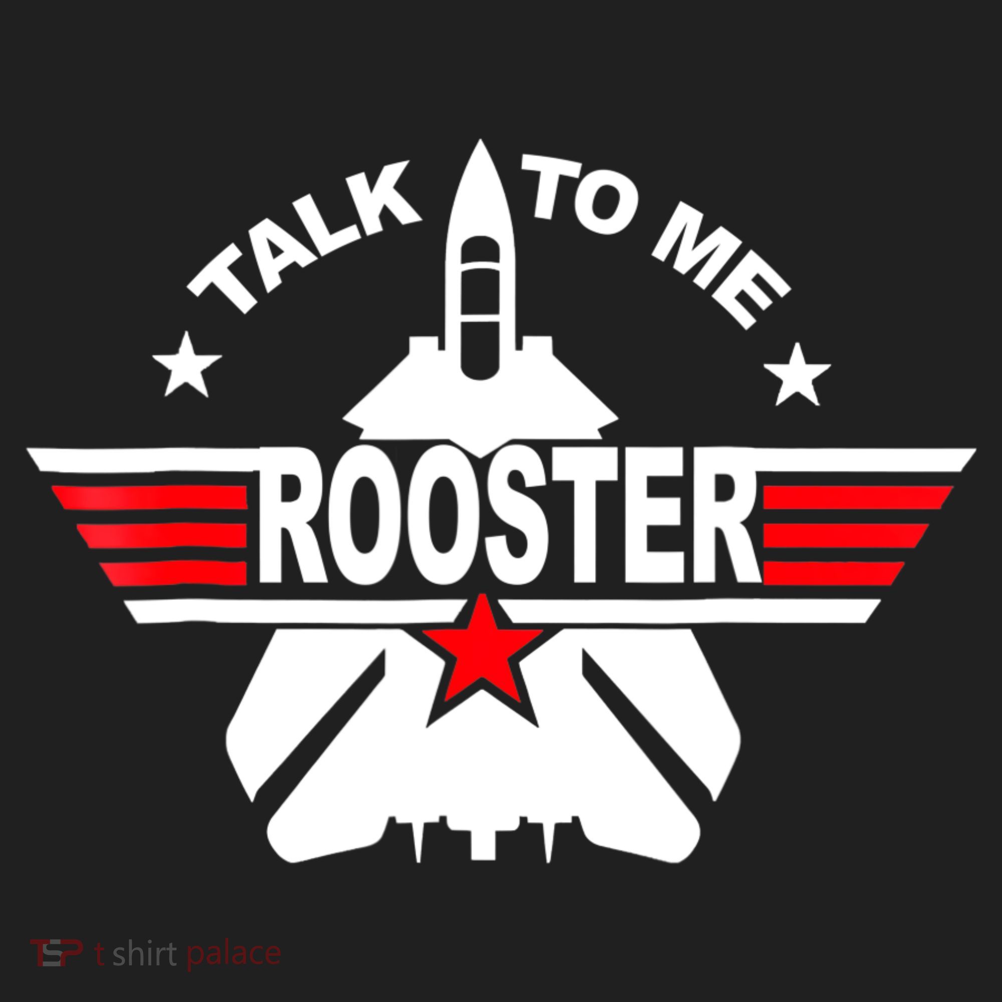 Talk To Me Rooster Funny 80s Talk To Me Rooster Golf Towel
