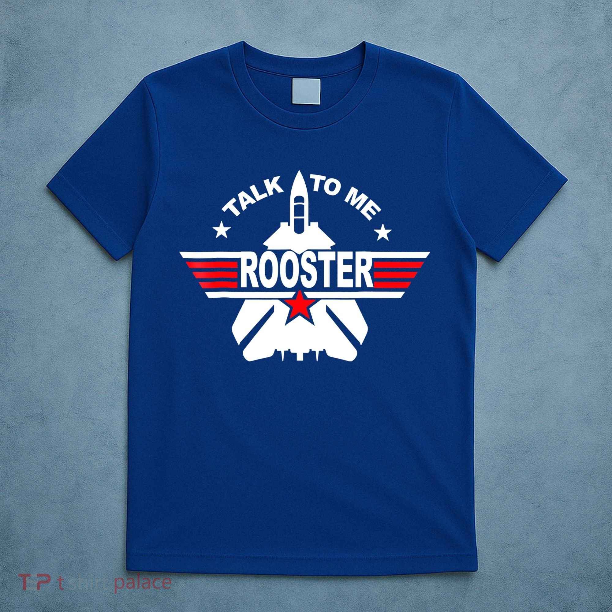 Talk To Me Rooster Funny 80s Talk To Me Rooster T-Shirt