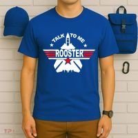 Talk To Me Rooster Funny 80s Talk To Me Rooster T-Shirt thumb 6