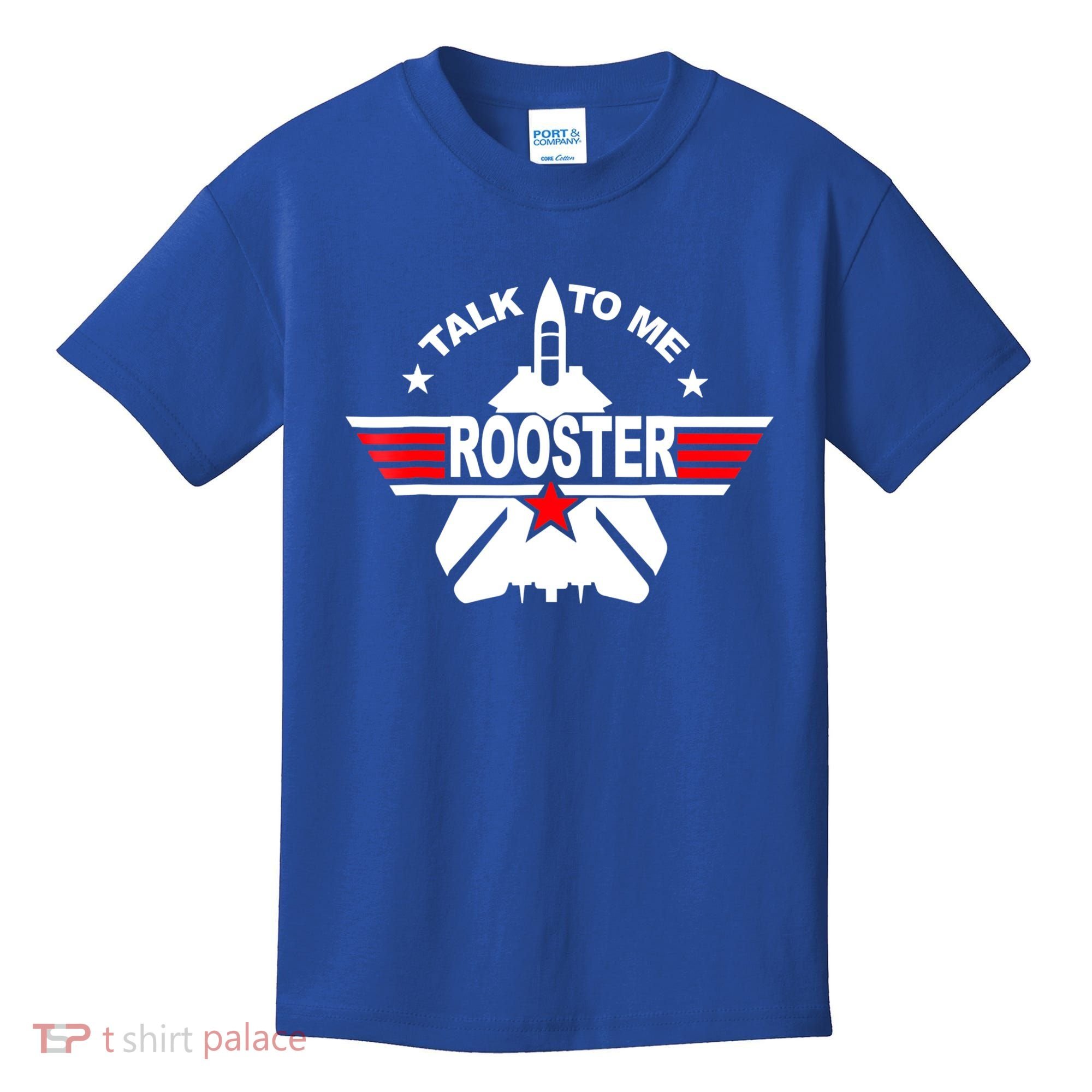 Talk To Me Rooster Funny 80s Talk To Me Rooster Kids T-Shirt