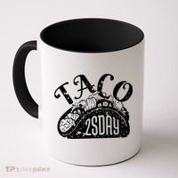Taco Tuesday Mexican Coffee Mug thumb 0