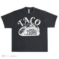 Taco Tuesday Mexican Urban Oversized Heavyweight T-Shirt thumb 0