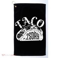 Taco Tuesday Mexican Golf Towel thumb 0