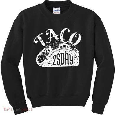 Taco Tuesday Mexican Kids Sweatshirt