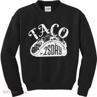 Taco Tuesday Mexican Kids Sweatshirt thumb 0