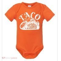 Taco Tuesday Mexican Baby Bodysuit thumb 0