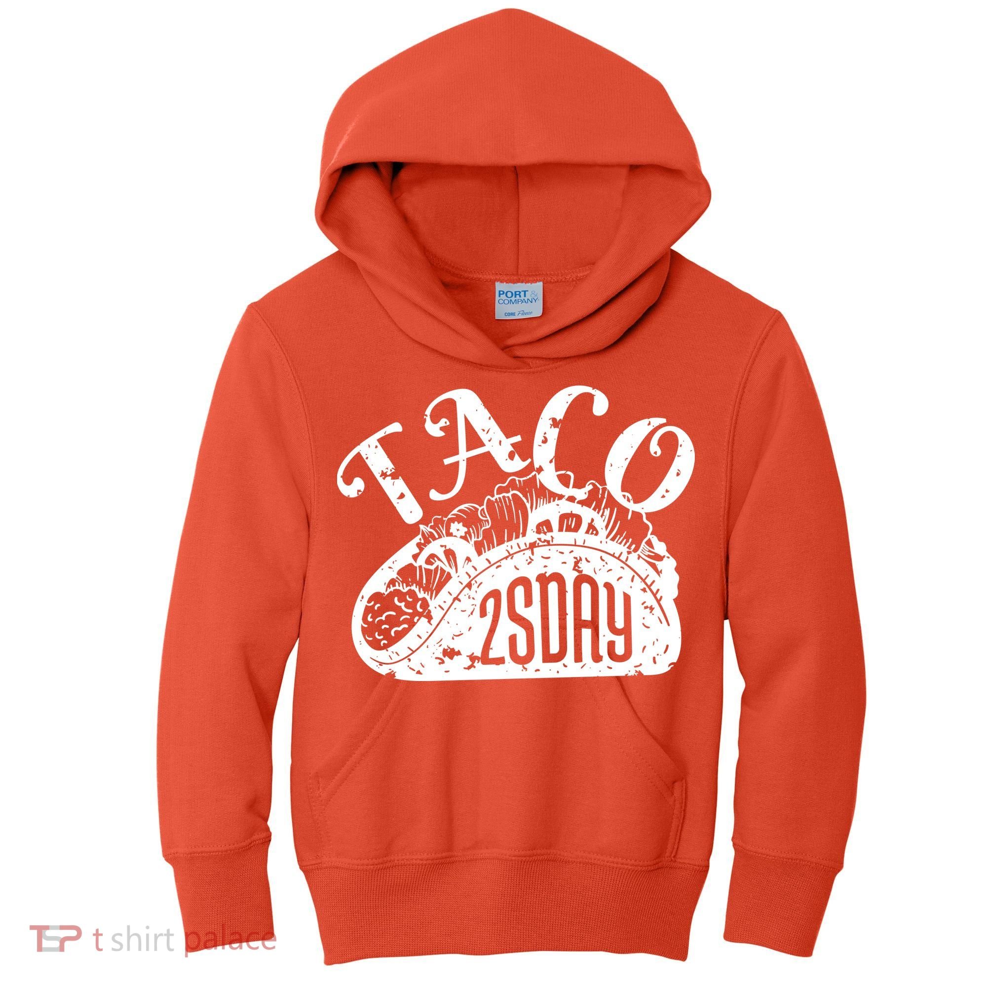 Taco Tuesday Mexican Kids Hoodie