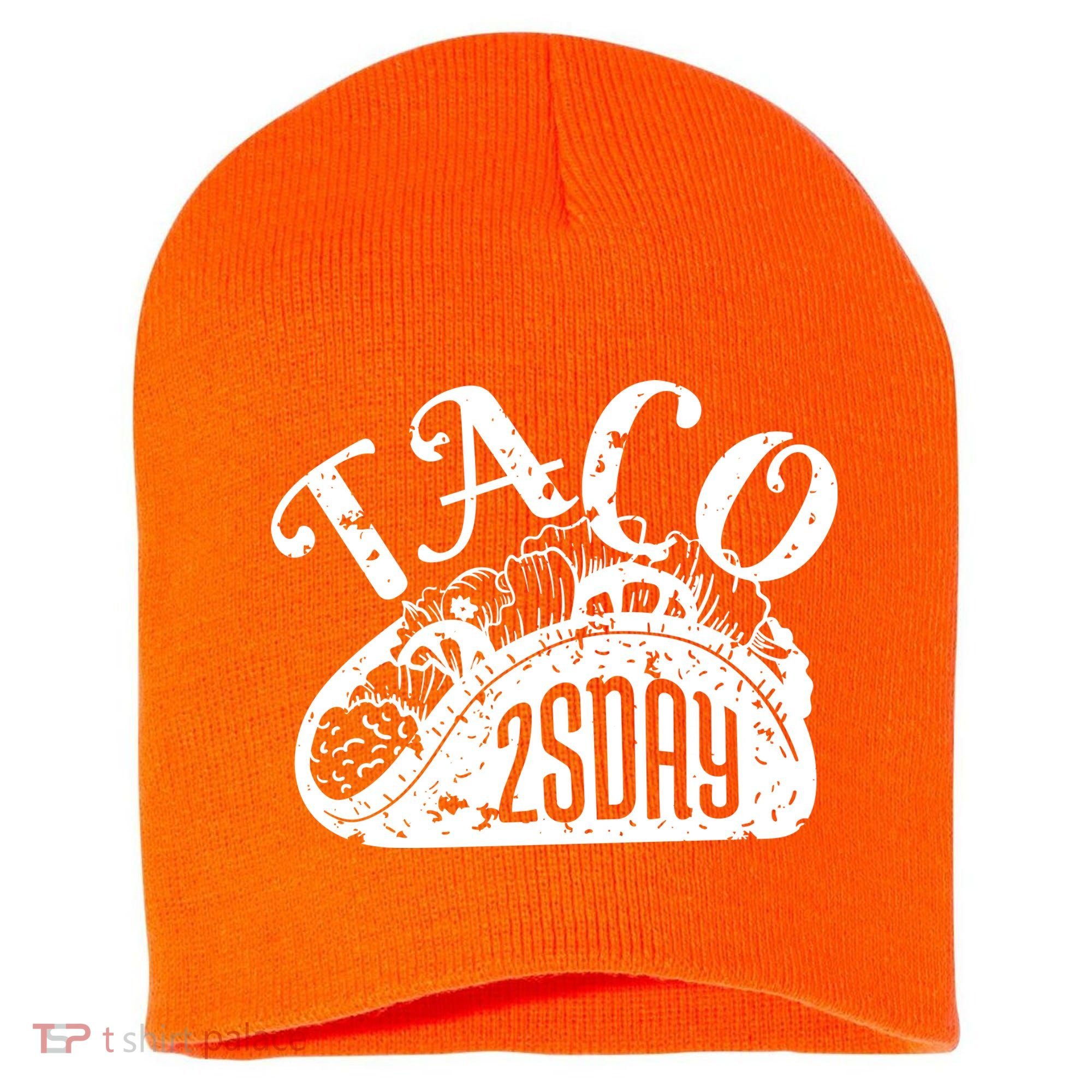 Taco Tuesday Mexican Short Acrylic Beanie