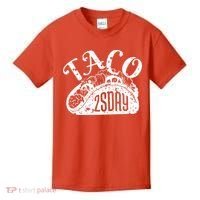 Taco Tuesday Mexican Kids T-Shirt thumb 0