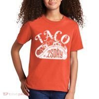 Taco Tuesday Mexican Kids T-Shirt thumb 2
