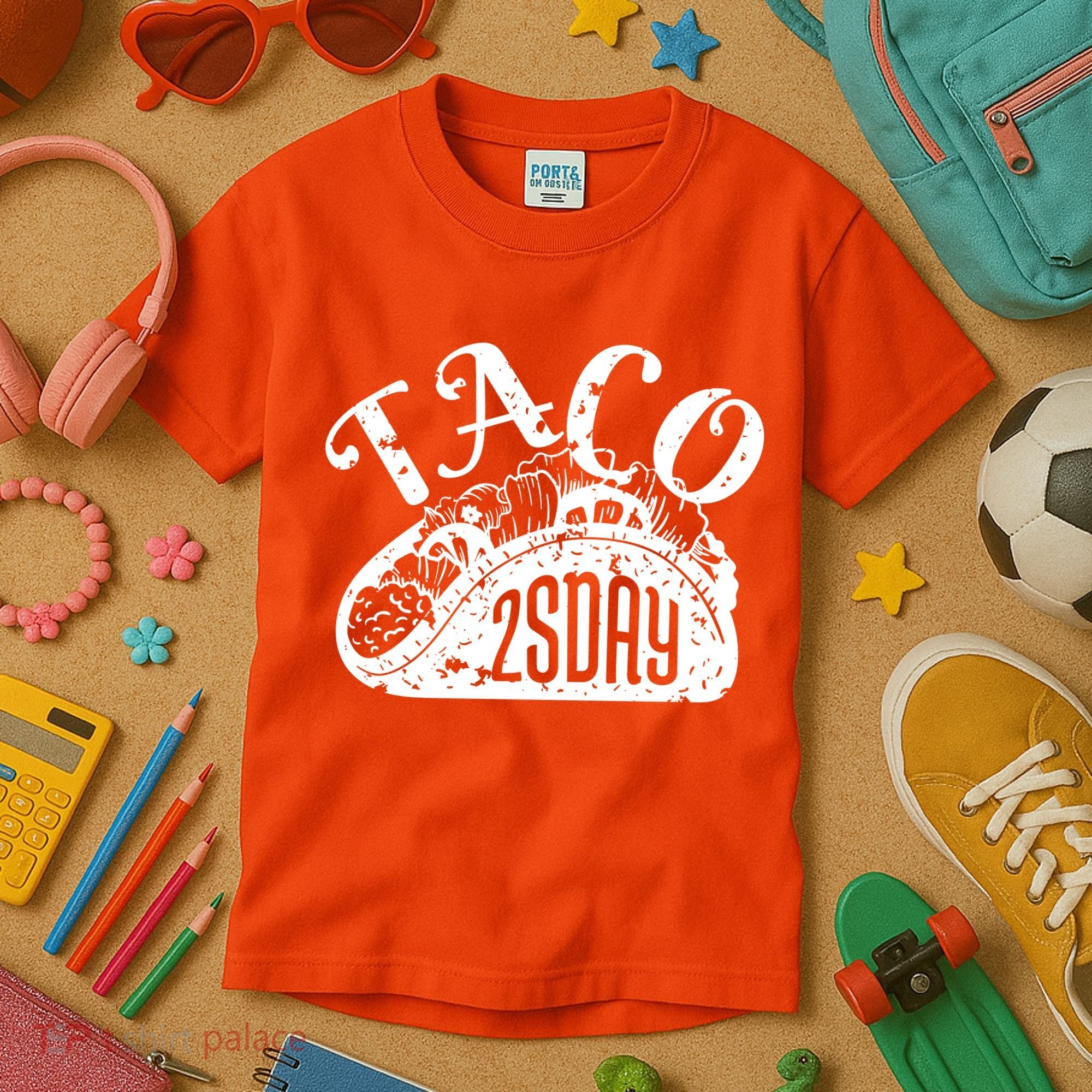 Taco Tuesday Mexican Kids T-Shirt