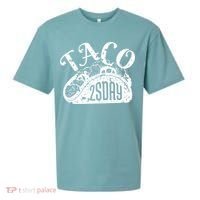 Taco Tuesday Mexican Sueded Cloud Jersey T-Shirt thumb 0