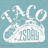 Taco Tuesday Mexican Sueded Cloud Jersey T-Shirt thumb 2