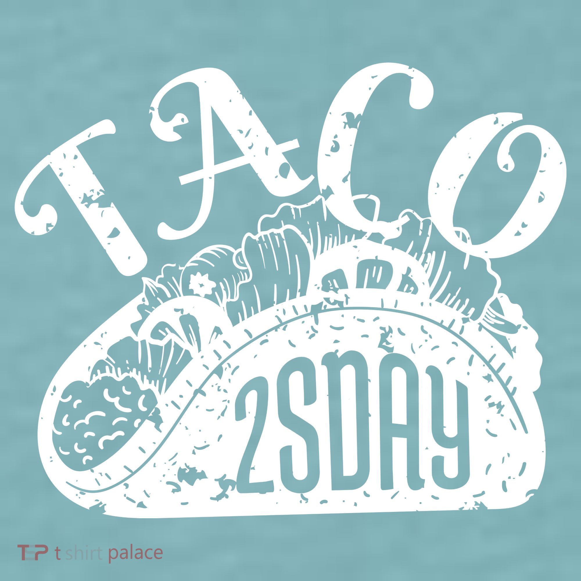 Taco Tuesday Mexican Sueded Cloud Jersey T-Shirt