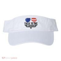 Talk To Me Jesus Glasses Usa Flag Christian Sunglasses Visor thumb 0
