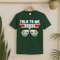 Talk To Me Goose Jet Fighter Sunglasses T-Shirt thumb 2