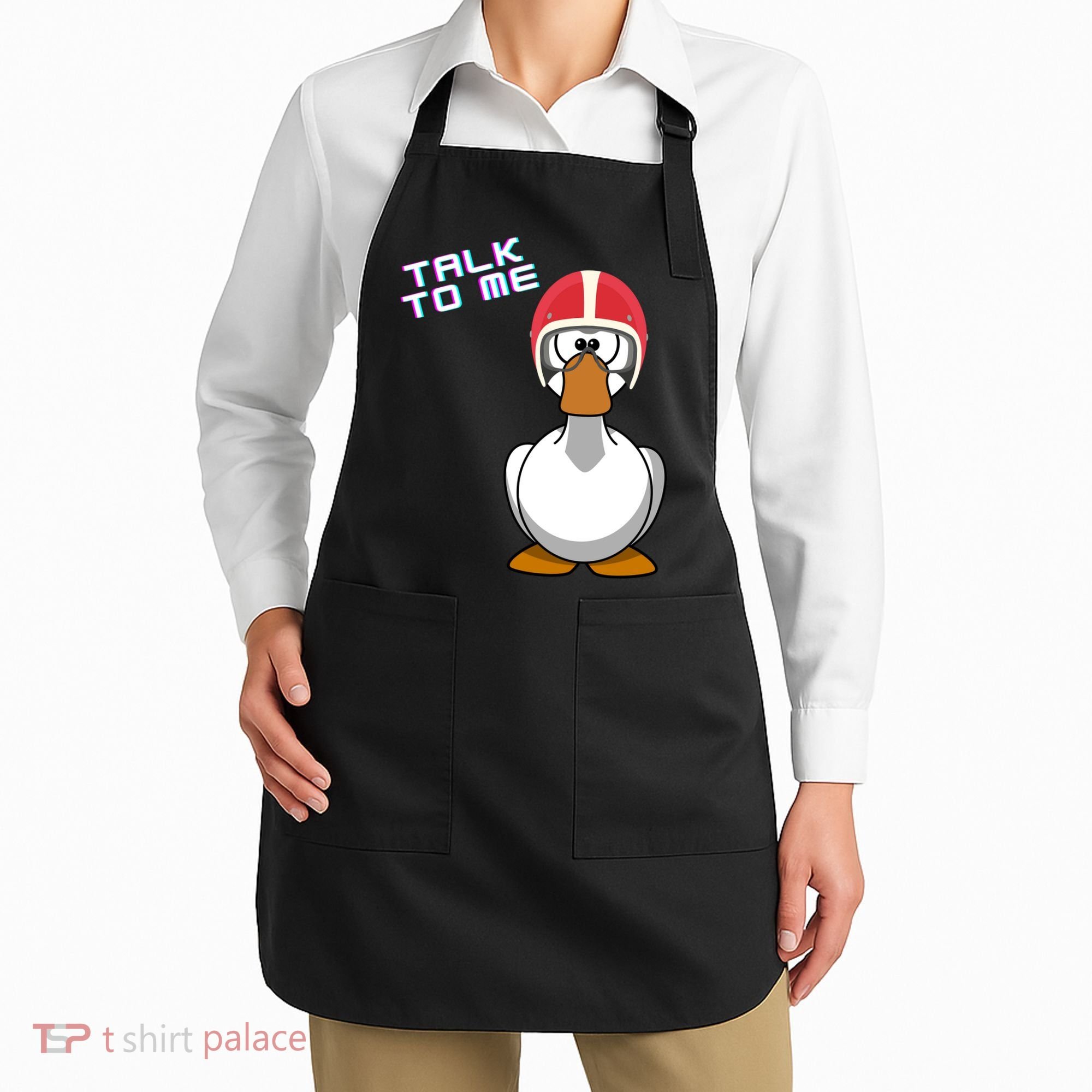 Talk To Me Goose Apron