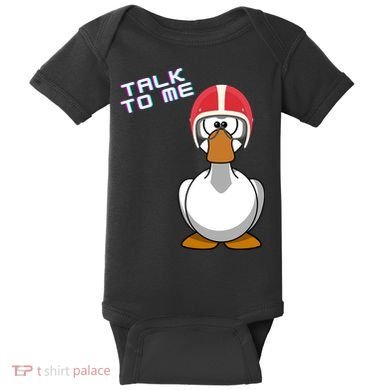 Talk To Me Goose Baby Bodysuit