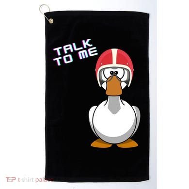 Talk To Me Goose Golf Towel
