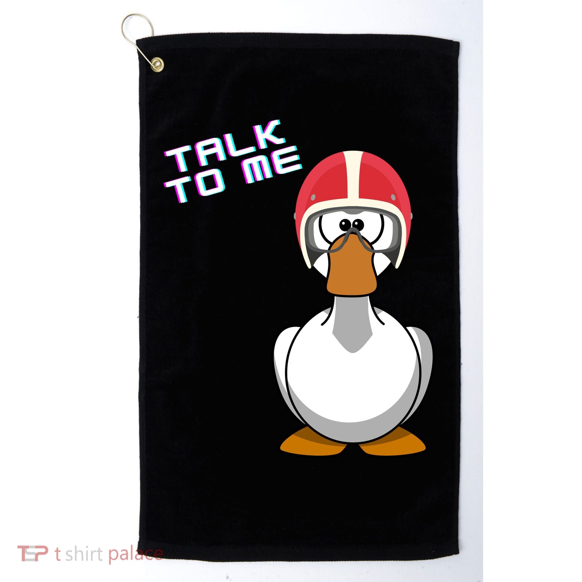Talk To Me Goose Golf Towel