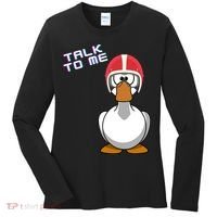Talk To Me Goose Women's Long Sleeve Shirt thumb 0