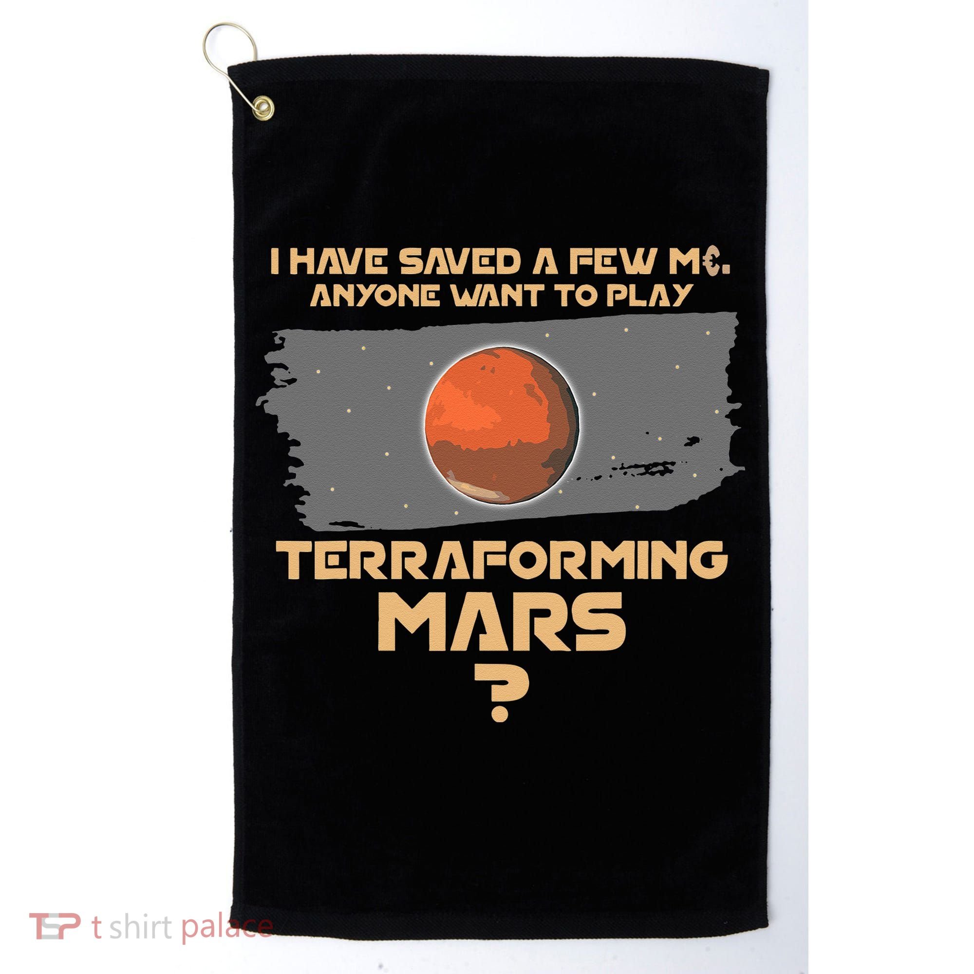 Terraforming the mars Board game Board games board gamer Golf Towel