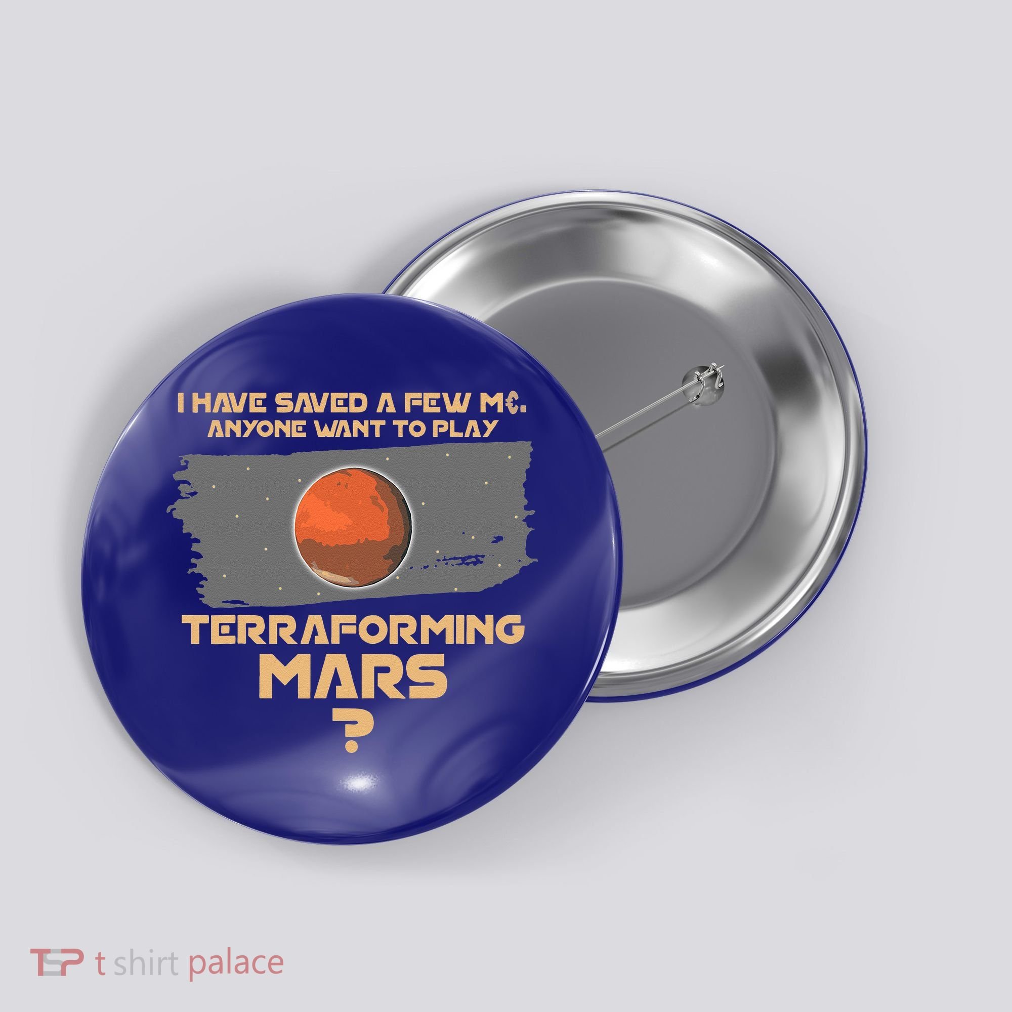 Terraforming the mars Board game Board games board gamer Button