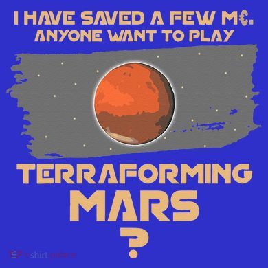 Terraforming the mars Board game Board games board gamer Mousepad