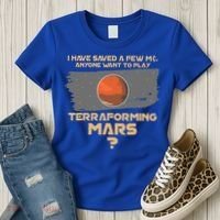 Terraforming the mars Board game Board games board gamer Women's T-Shirt thumb 3