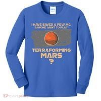 Terraforming the mars Board game Board games board gamer Kids Long Sleeve Shirt thumb 0