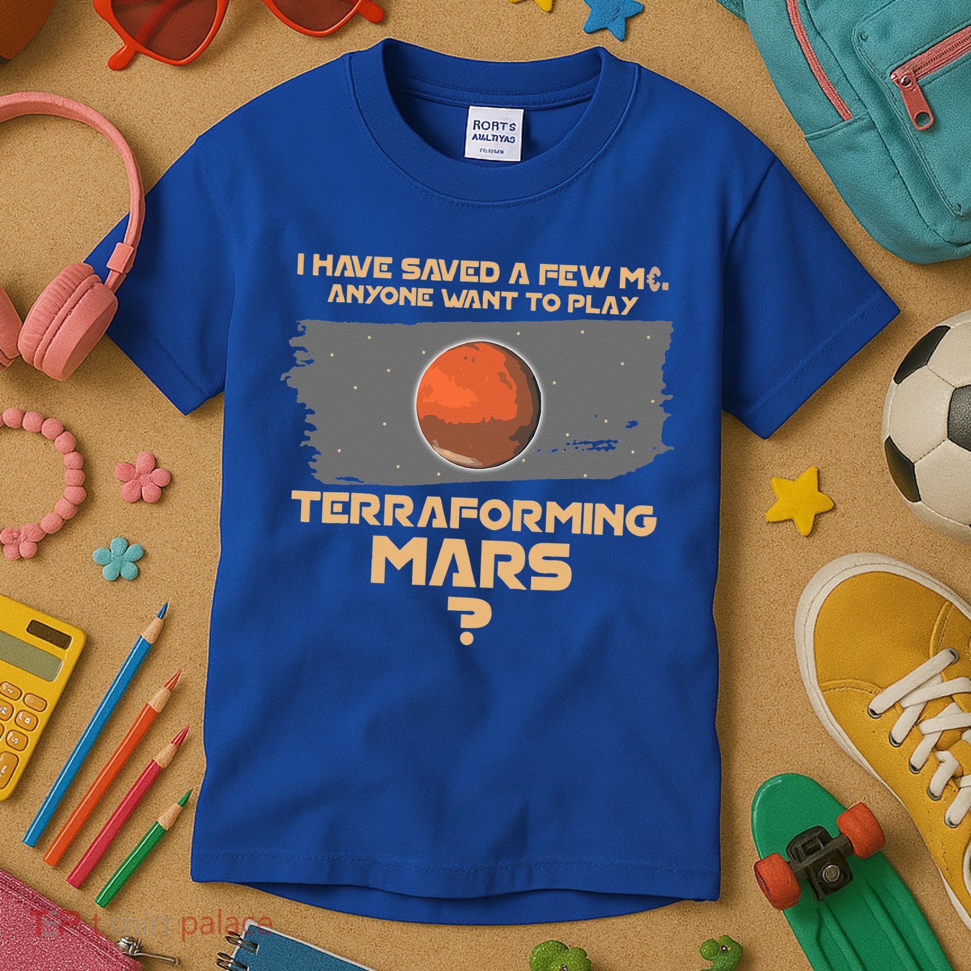 Terraforming the mars Board game Board games board gamer Kids T-Shirt