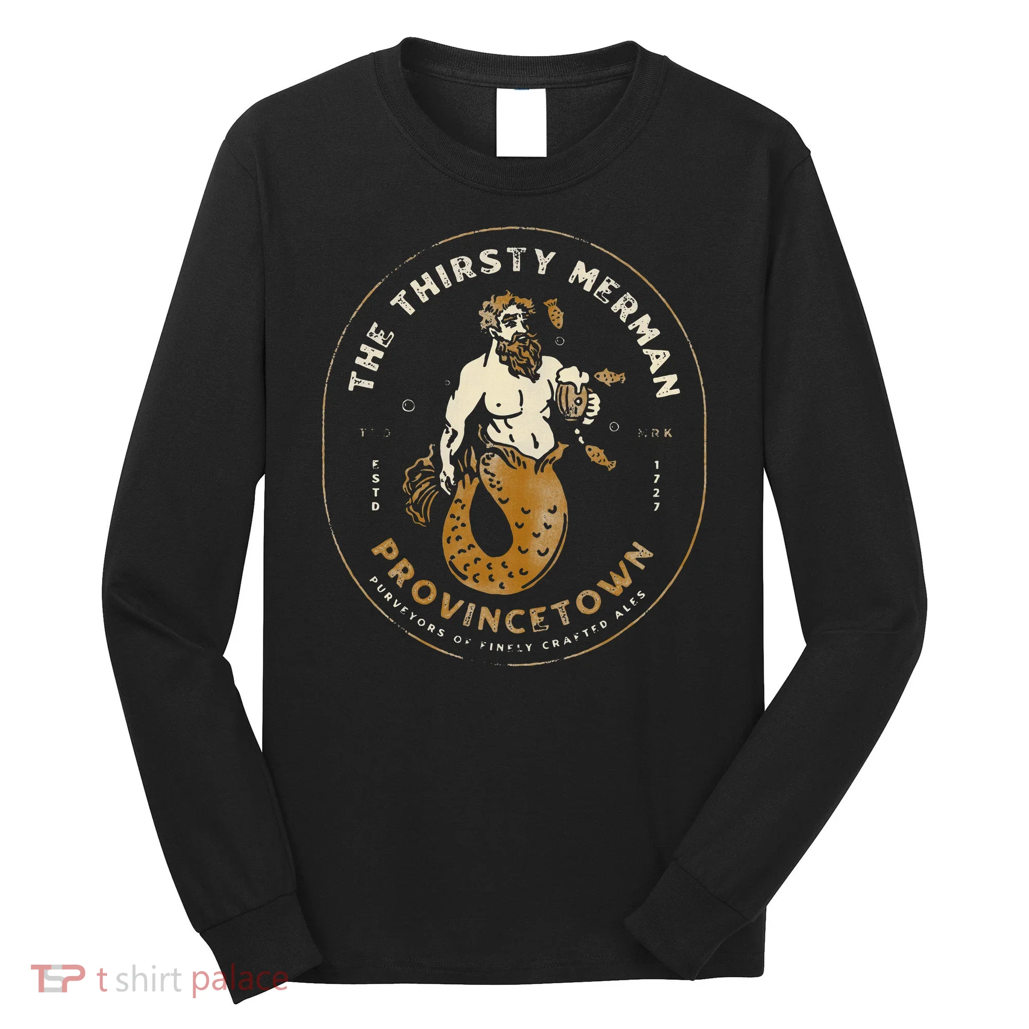 The Thirsty Merman Provincetown Cape Cod Massachusetts Long Sleeve Shirt