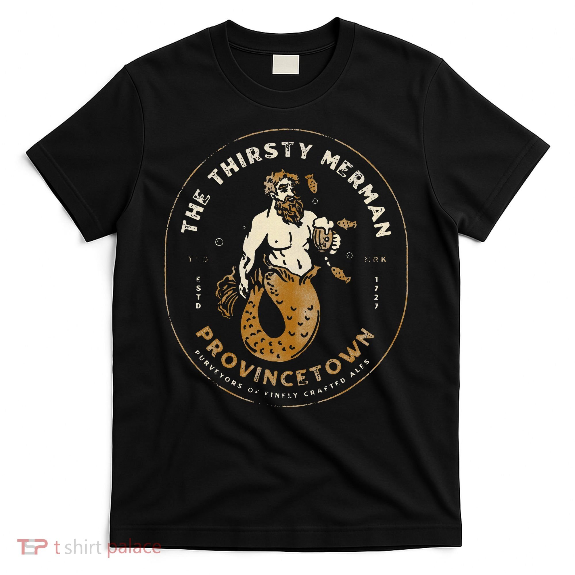 The Thirsty Merman Provincetown Cape Cod Massachusetts T-Shirt