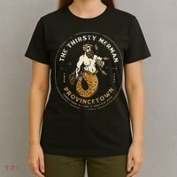 The Thirsty Merman Provincetown Cape Cod Massachusetts T-Shirt thumb 4