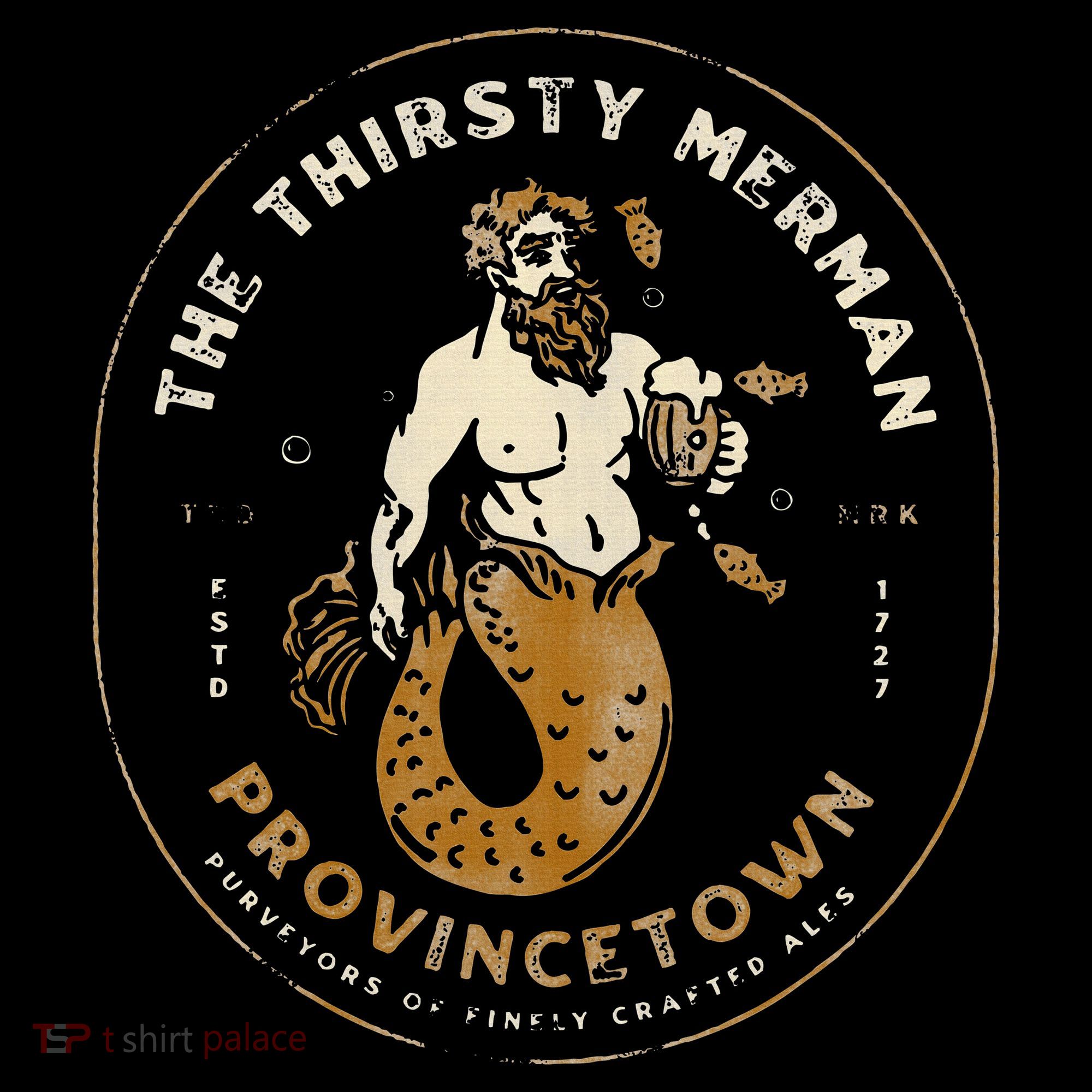 The Thirsty Merman Provincetown Cape Cod Massachusetts Toddler T-Shirt