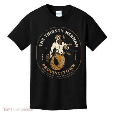 The Thirsty Merman Provincetown Cape Cod Massachusetts Kids T-Shirt