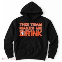This Team Makes Me Drink Denver Funny Hoodie thumb 0
