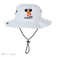 Thanksgiving Turkey Matching For Couple HER TURKEY Bucket Hat thumb 0
