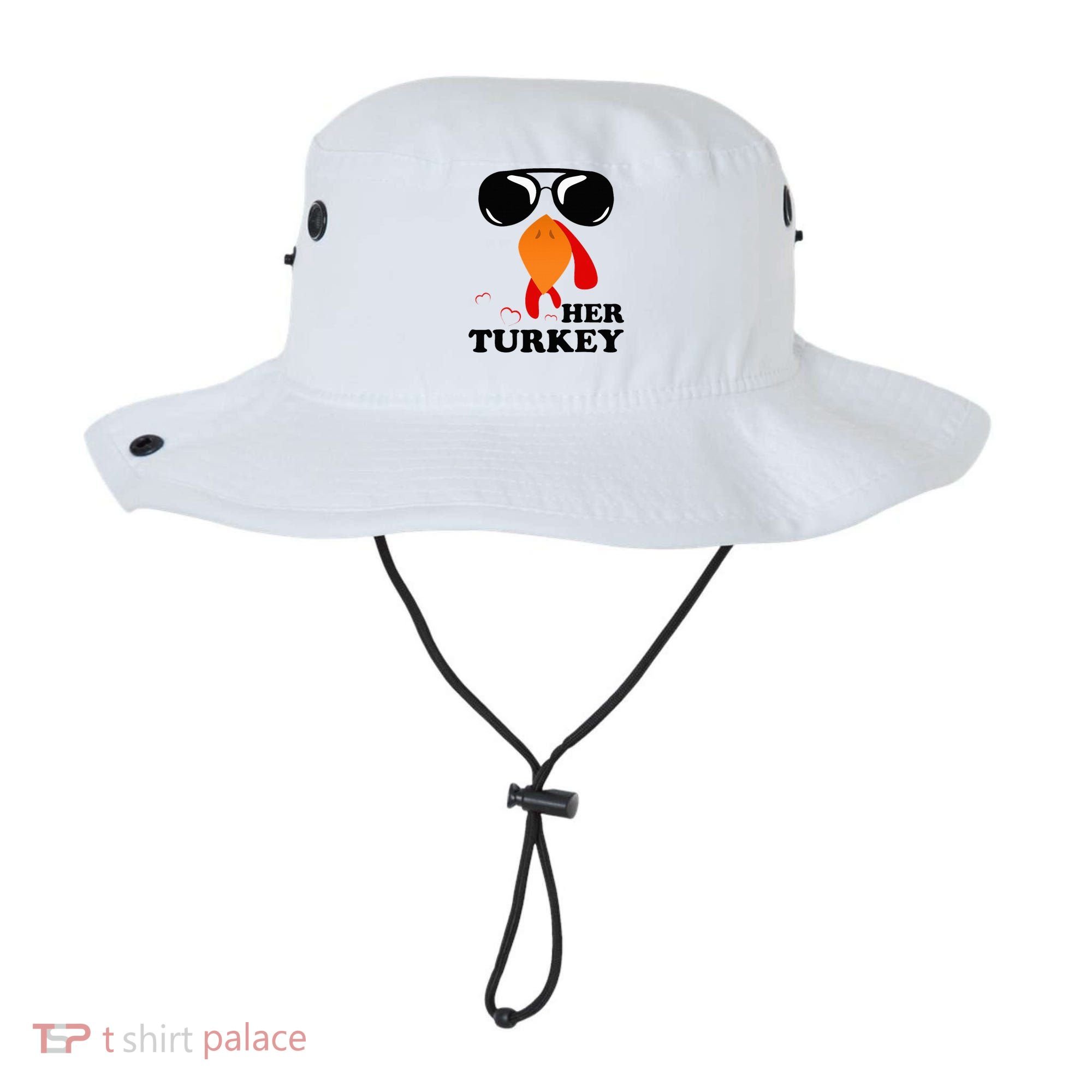 Thanksgiving Turkey Matching For Couple HER TURKEY Bucket Hat