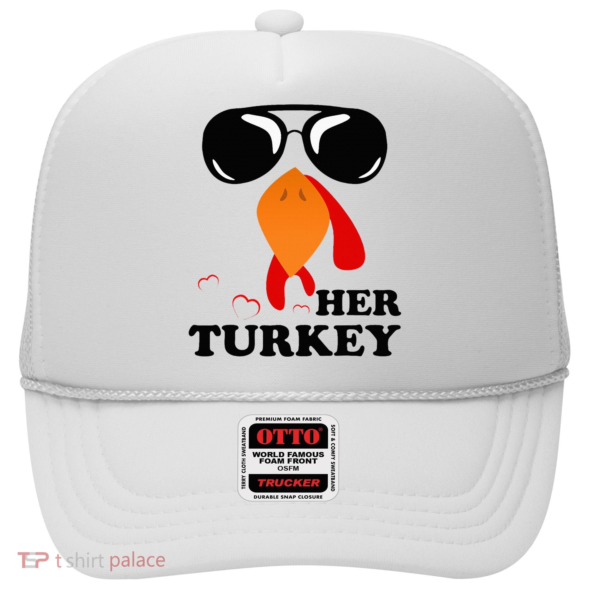 Thanksgiving Turkey Matching For Couple HER TURKEY Hat