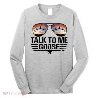 Talk To Me Goose Jet Fighter Sunglasses Long Sleeve Shirt thumb 0