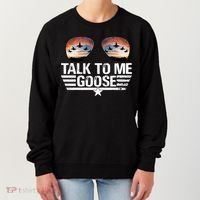 Talk To Me Goose Jet Fighter Sunglasses Women's Sweatshirt thumb 0