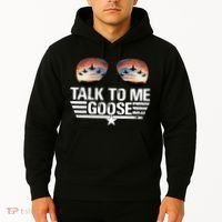 Talk To Me Goose Jet Fighter Sunglasses Hoodie thumb 2