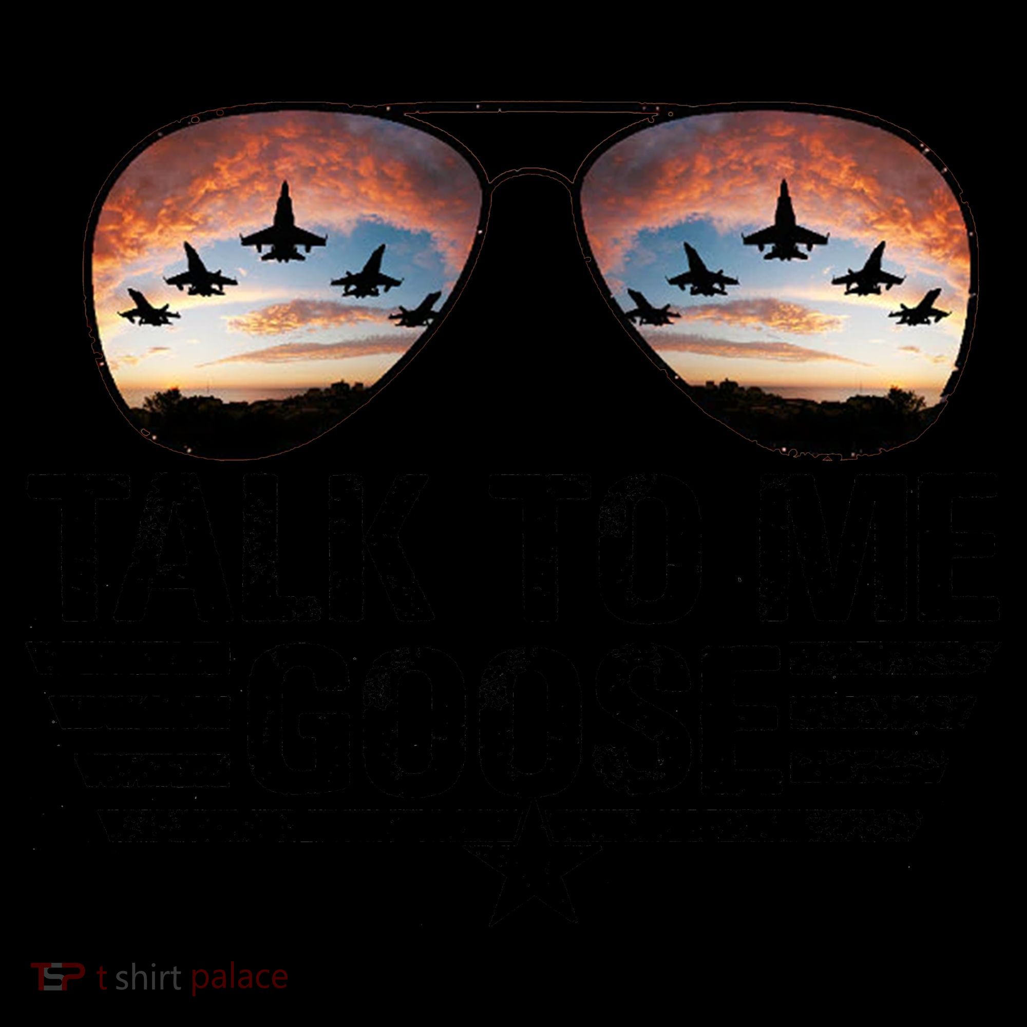 Talk To Me Goose Jet Fighter Sunglasses Coffee Mug