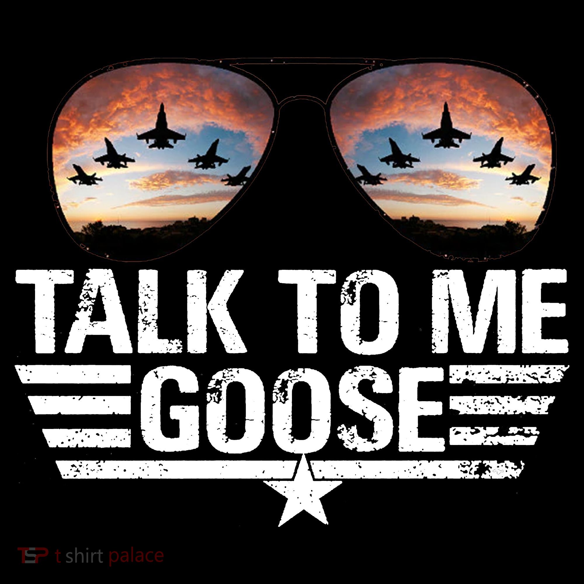 Talk To Me Goose Jet Fighter Sunglasses Women's Hoodie